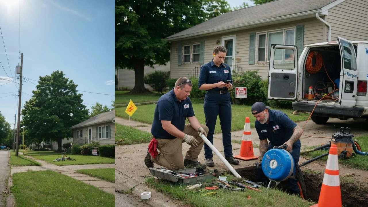 Sewer Line Repair in Hartline, WA near me